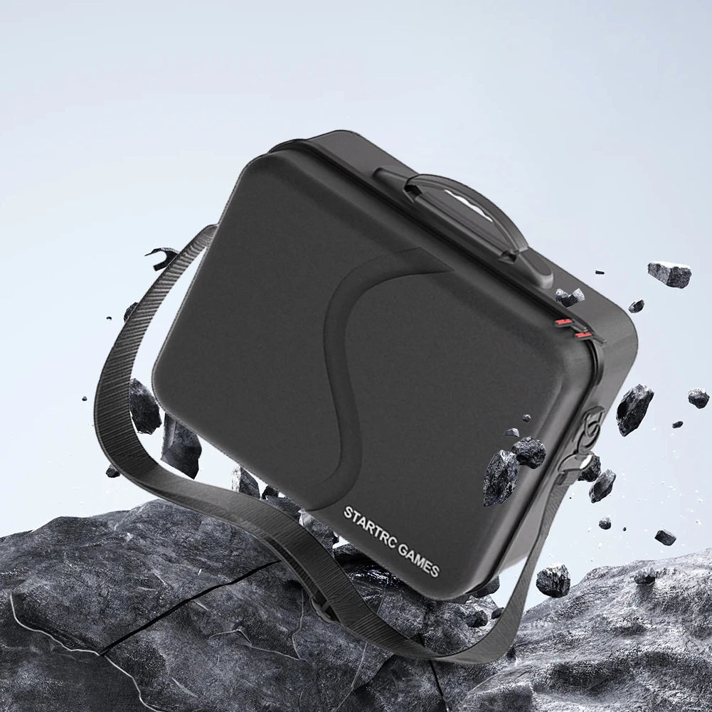 Portable Carrying Case for Switch 2 Waterproof Nylon Protective Case Large Capacity Shoulder Bag Wirh Handle Game Accessories